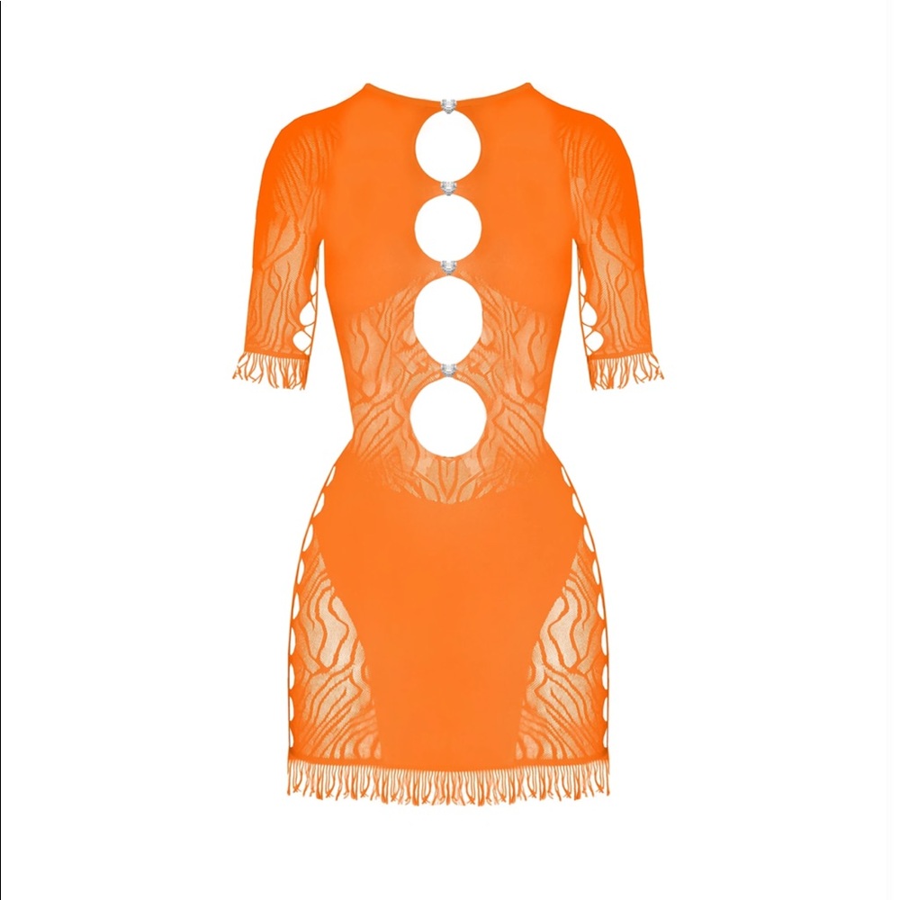 poster girl the miranda mini dress in orange